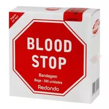 Kit 2 Cx Curativo Blood Stop Adulto Com 500 Unidades Cada.