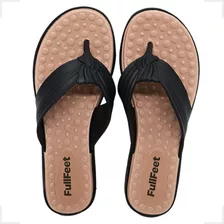 Tamanco Chinelo Feminino Ortopédico Ultra Conforto Preto 