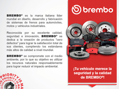 Balatas Delanteras Bajos Metales Brembo Punto 2007 A 2009 Foto 5