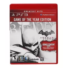 Batman Arkham City Goty Fisico Ps3 Od.st