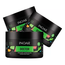 Kit 03 Máscara Hidratação H Doctor Vegan Inoar 250g