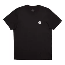 Camiseta Quiksilver Transfer Round Plus Size Masculina Preto