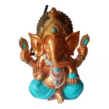 Ganesha En Yeso De 21 Cm 