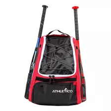 Mochila Para Equipo De Beisbol-roja