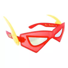 Sunstaches Dc Comics Flash Anteojos De Sol, Recuerdos De Fie