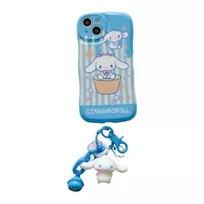 Carcasa Para iPhone Cinnamoroll + Accesorios