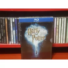 Blu-ray Box Harry Potter A Coleção Completa 08 Film Lacrado