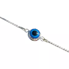 Pulsera Plata 925 Ojo Turco