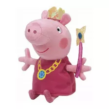 Pelúcia Ty Beanie Babies Princess Peppa Pig 18cm Dtc 4535