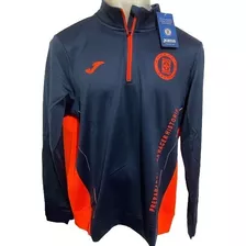 Sudadera Joma Medio Cierre Cruz Azul Original 2022 Navy