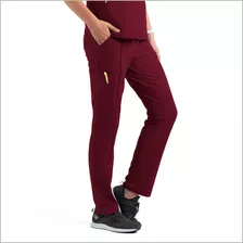 Pantalón Mujer Maevn - Burdeo - Uniformes Clínicos