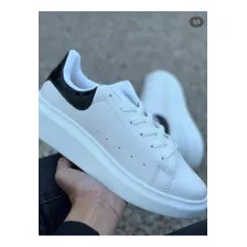 Tenis Blanco Urbano Para Mujer