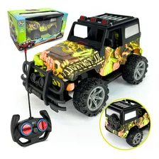 Carrinho Controle Remoto Jeep Off Road Carro Grande 