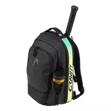 Mochila Raqueteira Para Tenis Tennis Head Gravity R-pet - 2r Cor Preto