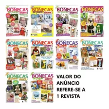 Revista Bonecas De Pano Bichos Lote 5 