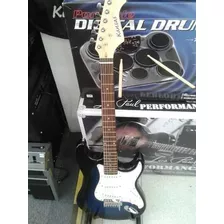 Kansas Guitarra Electrica + Amplificador + Accesorios