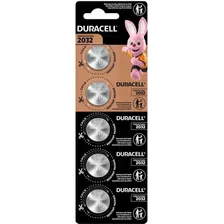 Bateria Duracell Cr2032 3v Placa Mãe Alarme Balança 5unidade