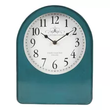 Reloj De Mesa Hierro 22x29x9cm