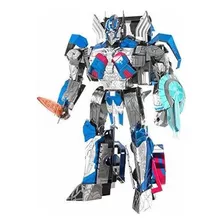Fascinantes Iconx Transformers Optimus Prime 3d Metal Mo