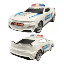 Brinquedo Carro Carrinho Policia Controle Remoto Policecar