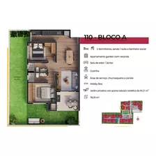 Apartamento Garden Com 2 Dormitórios 76m² Próximo A Praia Dos Ingleses - Florianópolis/sc
