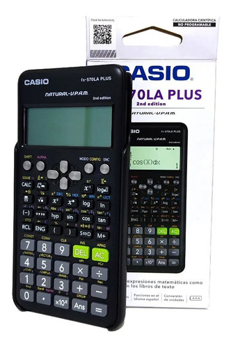 Calculadora Cientfica Casio Fx-570la Plus 417 Funciones