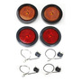 Red Amber 2-1/2  Round Smd Led Submersible Trailer Marke Ugg