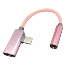 Adaptador Type Tipo C Com Saída P2 Microfone E Recarga 2145