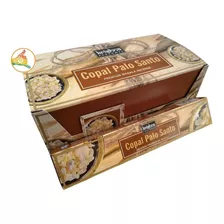 Incienso Aroma Copal Palosanto Caja X12 Marca Krishna Fragancia Copal Palo Santo