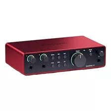 Interface Focusrite Scarlett Modelo 2i2 De 4ta Generación 