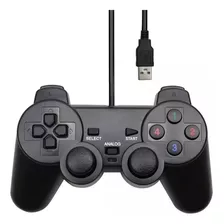 Controle Estilo Ps2 Usb Para Pc Retro Game Android Cabo 1,5m