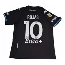 Camisa Jogo Racing Clube Avellaneda Preta Kappa Rojas 2022 M