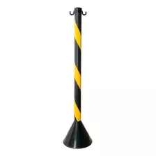 Pedestal Zebrado Organizador Fila 90cm Sinalização Balizador