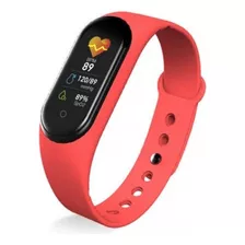 Reloj Smart Watch Mi Band M6 Fox Rojo