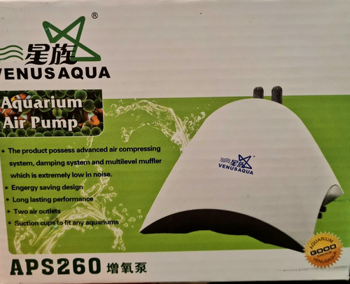 Venusaqua Aquarium Air Pump Aps260