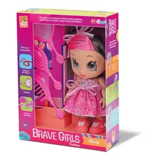 Boneca Colecao Brave Girls Alexis Fashion Com Acessorios