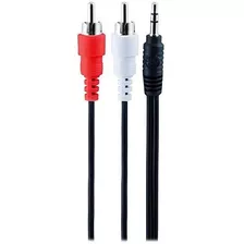 Ge Cable De Audio Y Adaptador, 6 Pies, 3.5 Mm Macho A Rca Ma