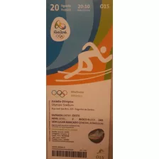 Ingresso Olimpíadas Rio 2016 - Final Atletismo