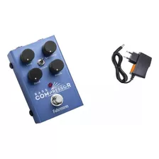 Pedal Efeito Para Baixo Fuhrmann Bass Compressor Bc-10+fonte