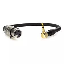 Cabo Adaptador P2 Estereo 90 Para Xlr Femea - 1,5 Metro