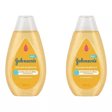 Kit 2 Shampoo Para Bebê De Glicerina Johnson's Baby 400ml