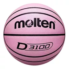 Balon De Basquetbol Molten D3100 #6 Rosa-piel Sintetica-dama