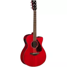 Violão Elétrico Aço Yamaha Fsx 800 C Vermelho