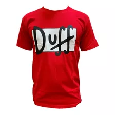 Playera Los Simpson Duff 