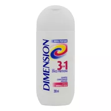 Shampoo 3 Em 1 Dimension Cabelos Normais A Secos 200ml