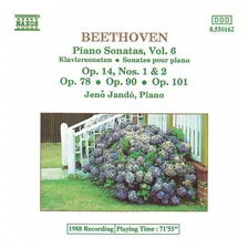 Pno Stas Vol 6 Op 14 78 90 101/jan - Beethoven Ludwig Van (c