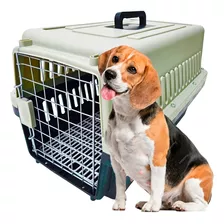 Caixa Plástica Transporte Viagem Cães/gatos Porte Médio Nº2