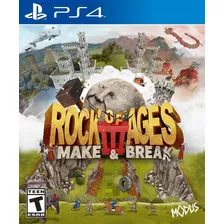 Jogo Rock Of Ages 3 Make & Break Ps4