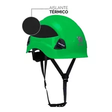 Casco Yako Trabajo En Altura, Escalada, Rescate Colores Color Verde