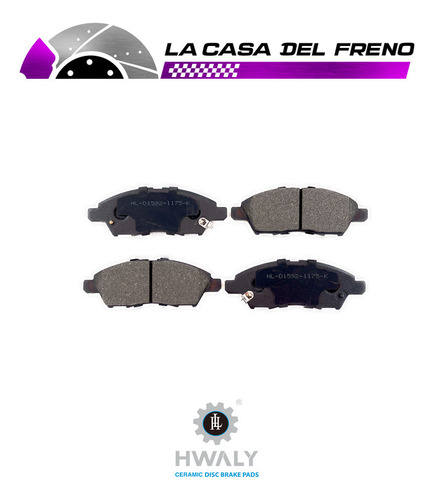 Pastilla De Freno Delantera Nissan Micra 1.2 2010-2015 Foto 2